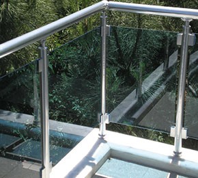 Glass Holder Handrail System