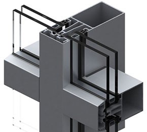 Silicone EF-50 Curtain Wall Stick System